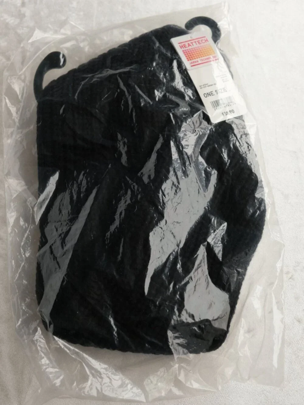 NWT Uniqlo Heattech Snood / Infinity Scarf, 411263, Black, OS, Unisex